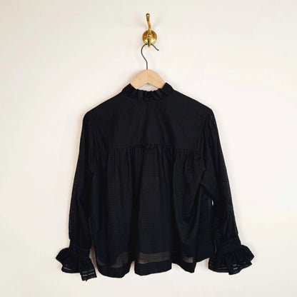 Sophie Shirt in Midnight-Tops-Cawley-eugenienewport
