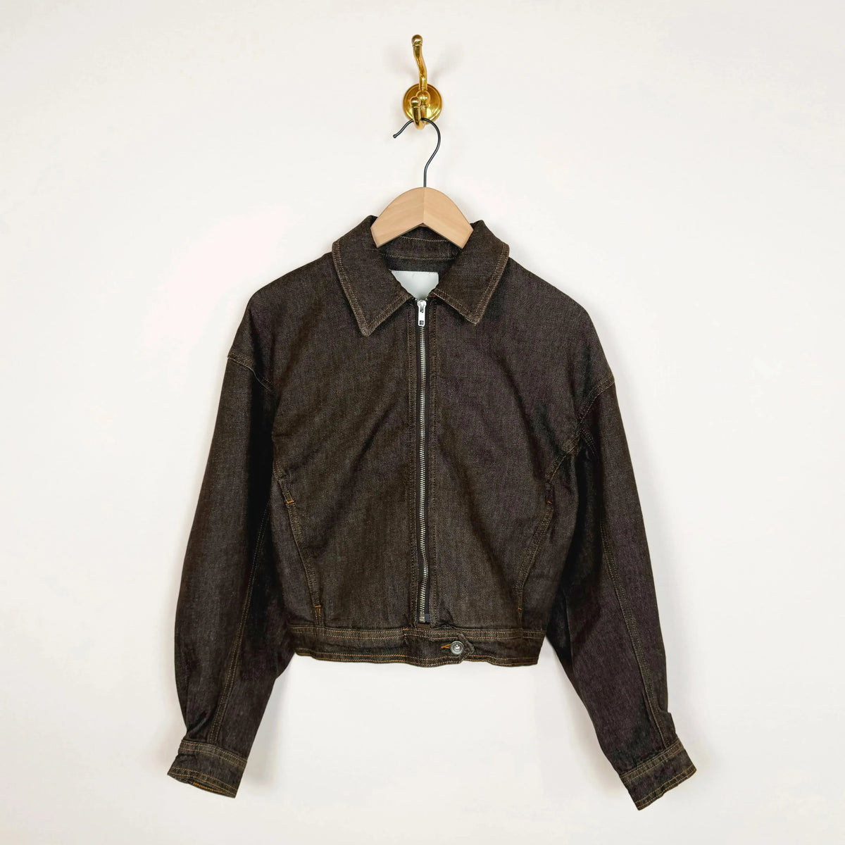 Spencer Jacket in Brown-Jackets-YouMustCreate-eugenienewport