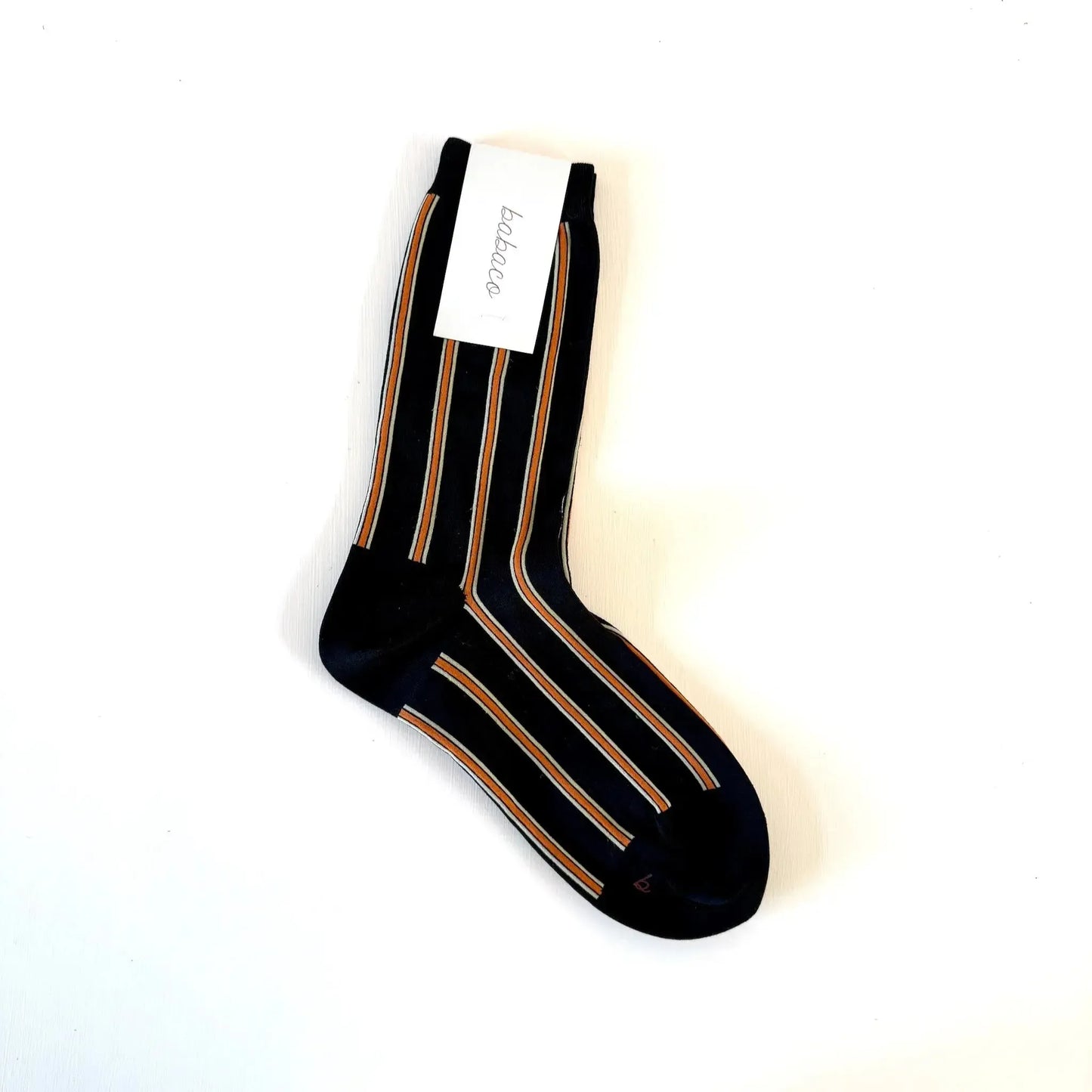Stripe Socks in Black-Accessory-Babaco-eugenienewport