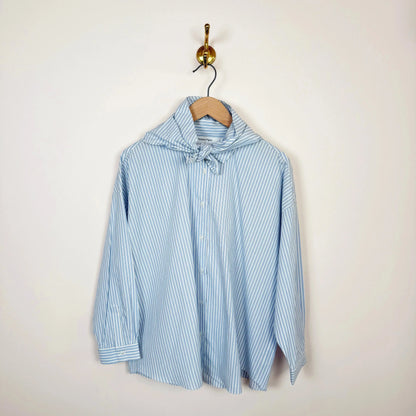 Suma Blouse in Blue Stripe-Tops-Fabiana Pigna-eugenienewport