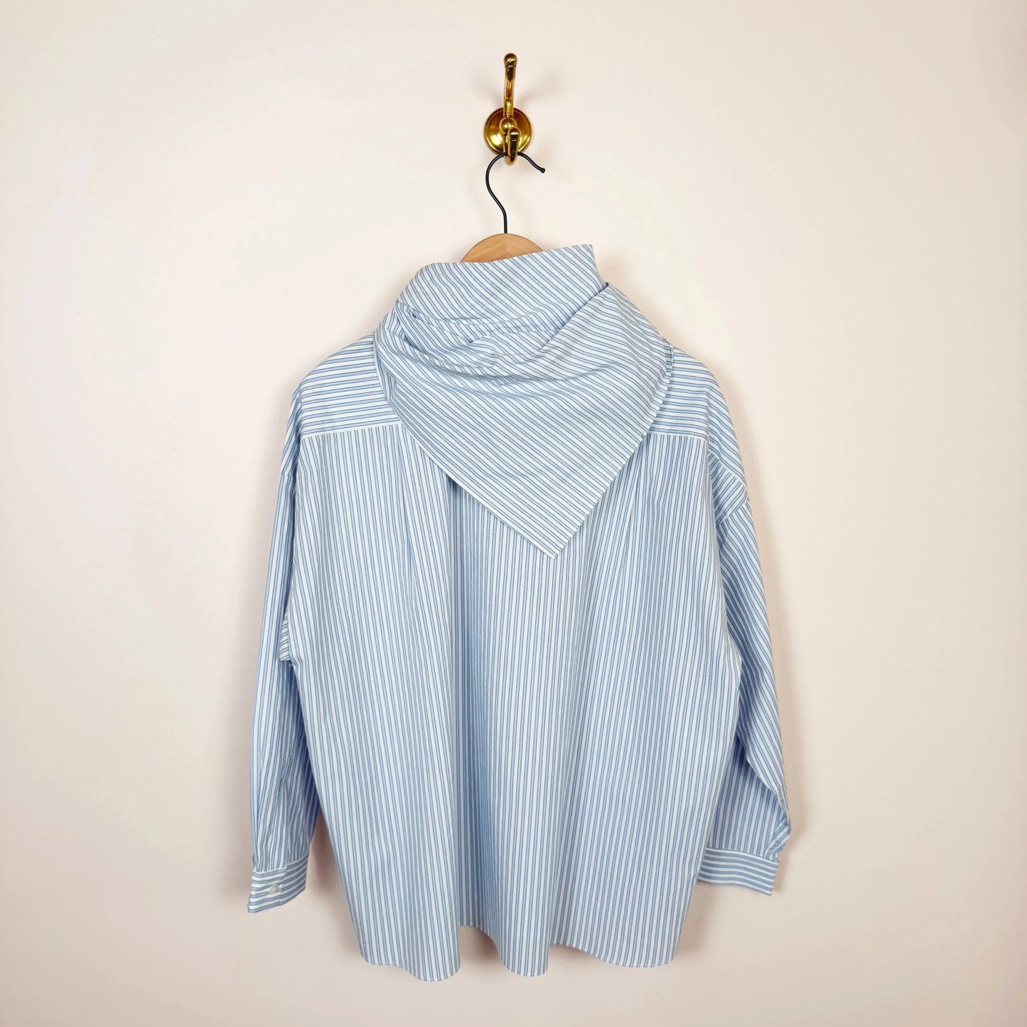 Suma Blouse in Blue Stripe-Tops-Fabiana Pigna-eugenienewport