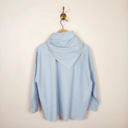Suma Blouse in Blue Stripe-Tops-Fabiana Pigna-eugenienewport