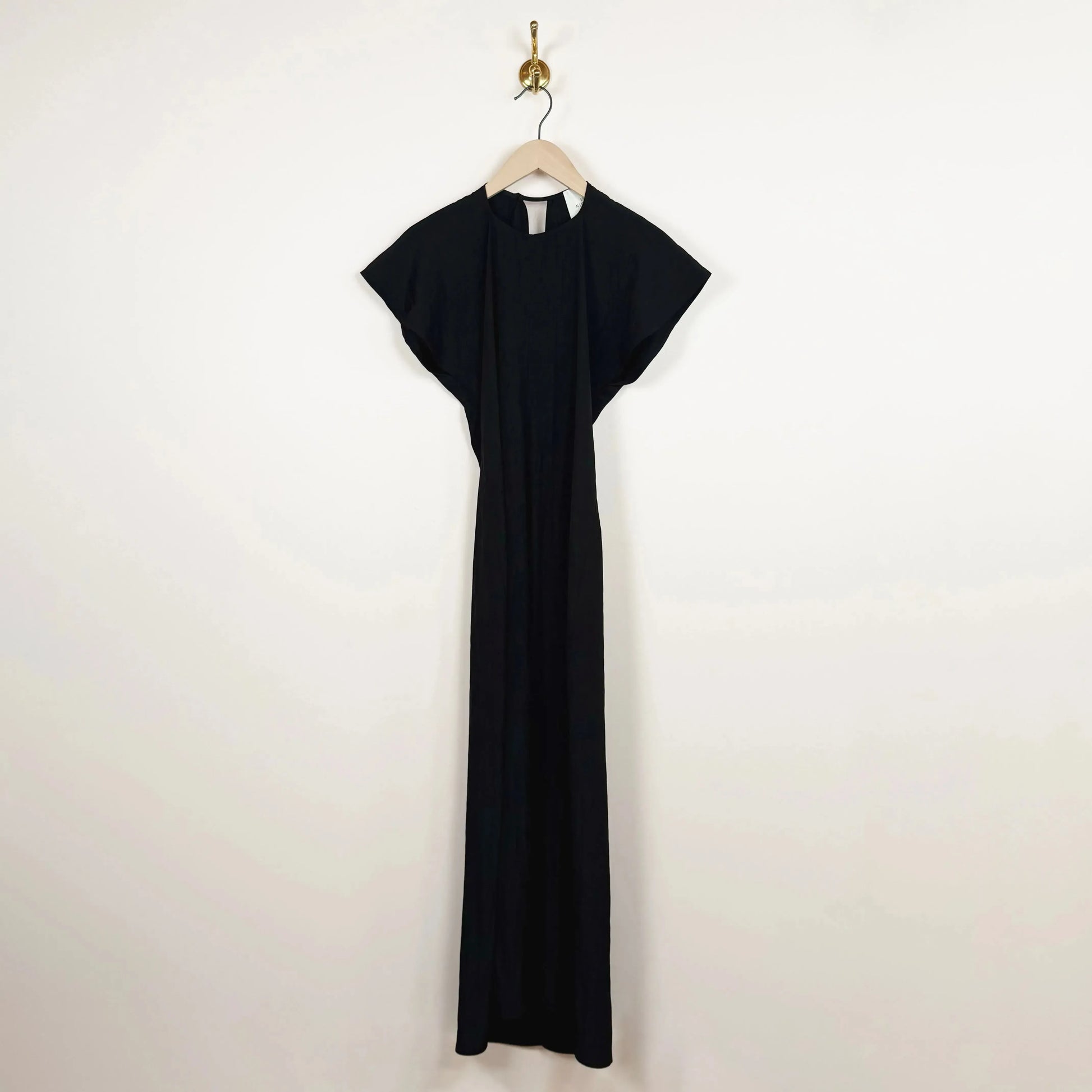 Surat Dress in Black-Dresses-Studio Nicholson-eugenienewport