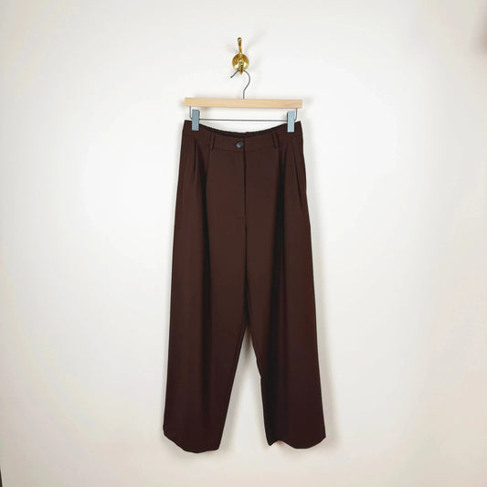 Tailored Masculine Pants in Burgundy-Pants-Cordera-eugenienewport