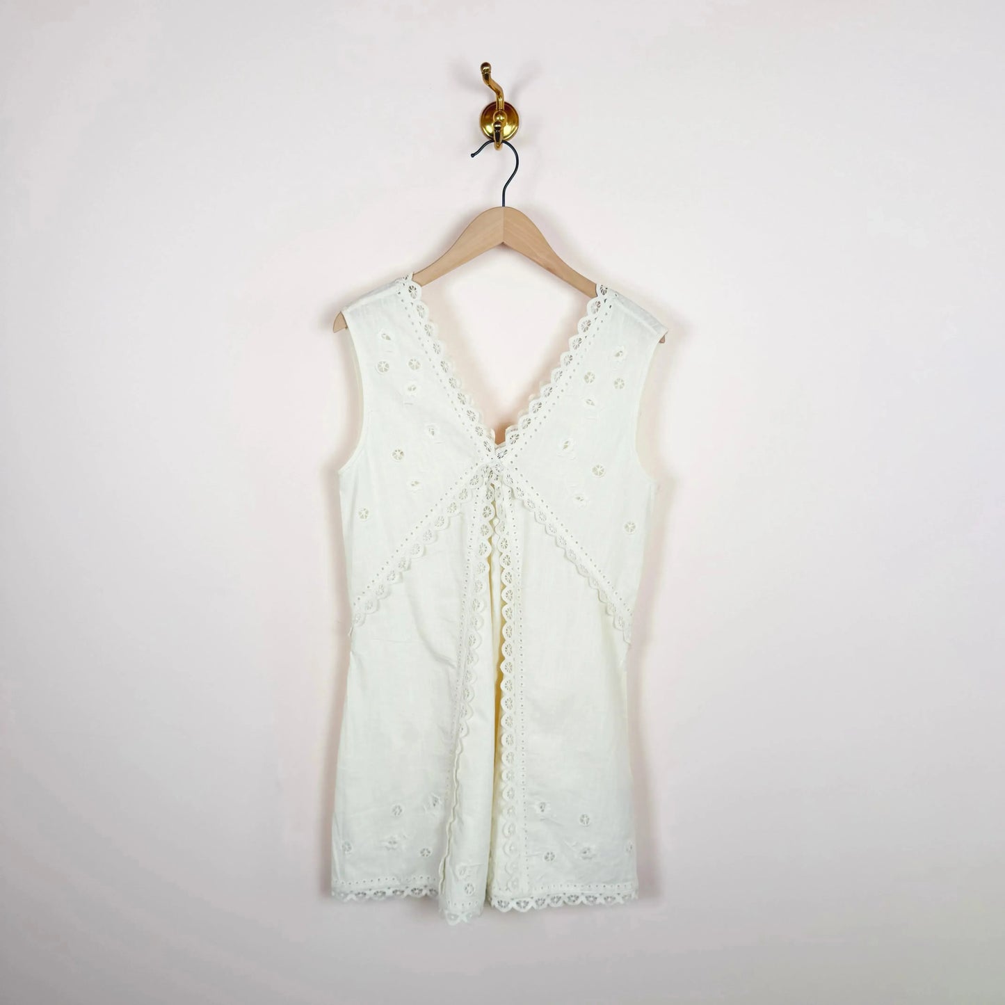 Talia Dress in Antique White-Dresses-Skall-eugenienewport
