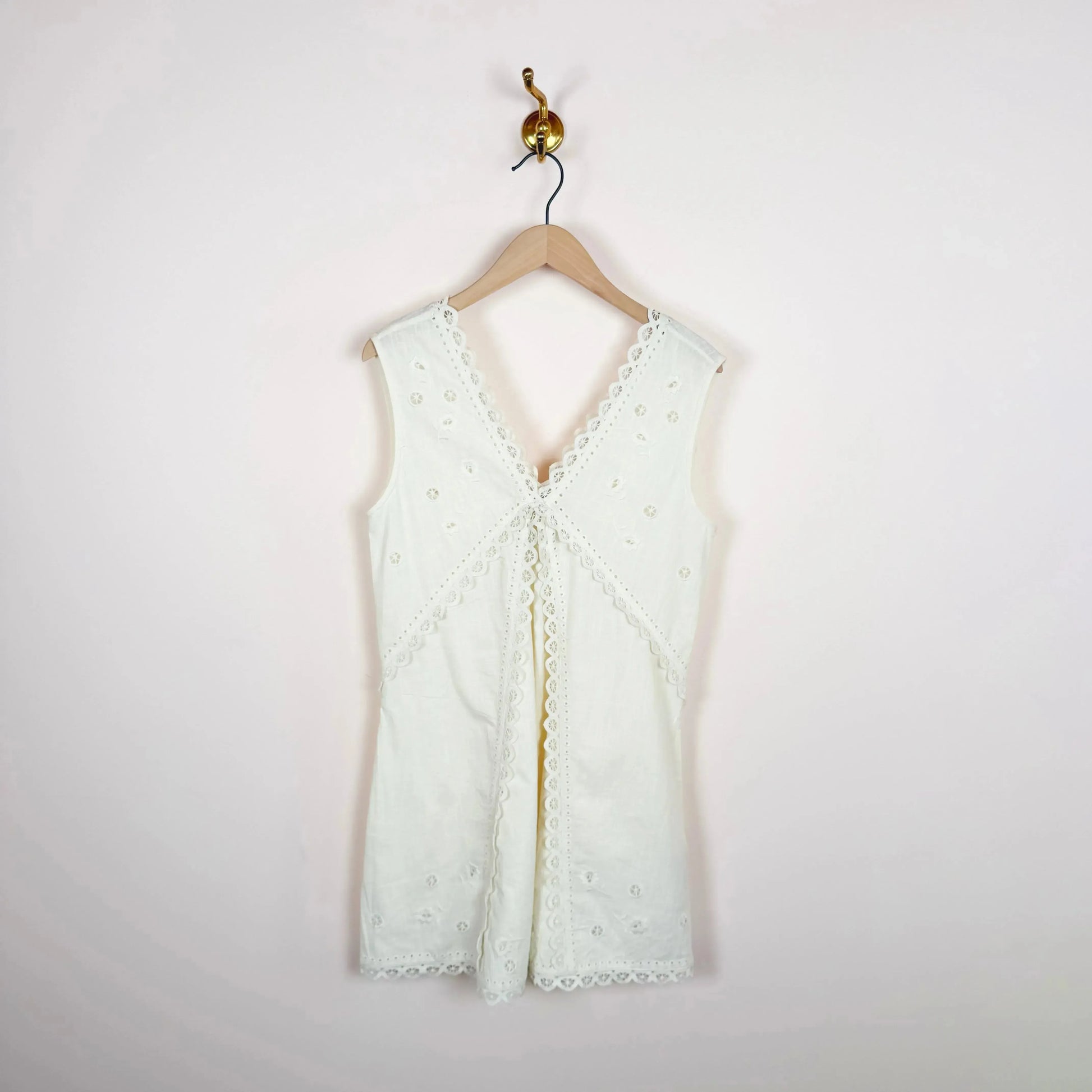 Talia Dress in Antique White-Dresses-Skall-eugenienewport