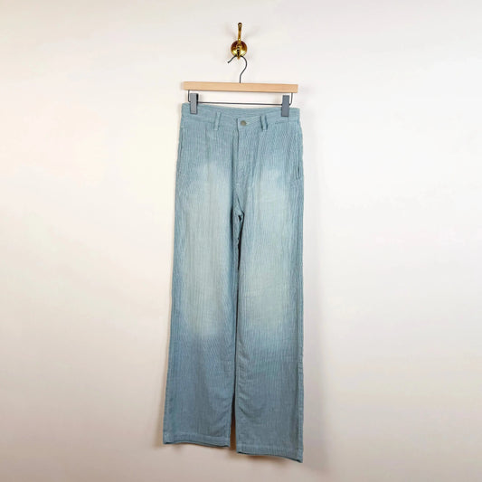Teri Wide Leg Chino in Indigo Stripe-Pants-Denimist-eugenienewport