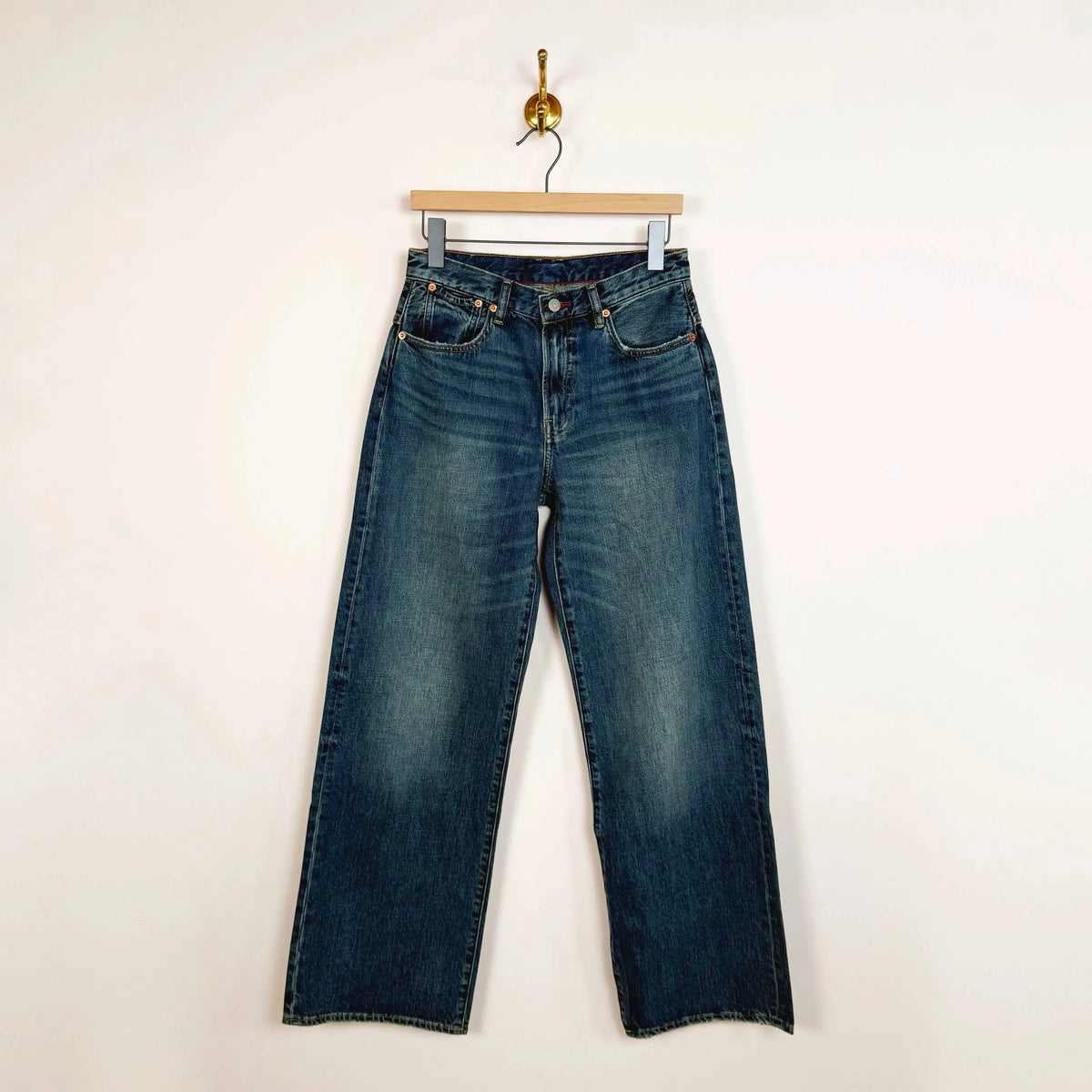 Teri Wide Leg Jean in Sloane Indigo-Denim-Denimist-eugenienewport