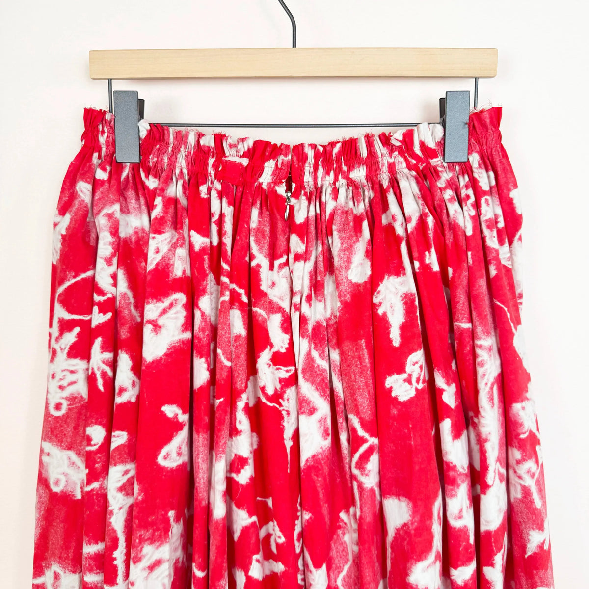 Teti Skirt in Red Print-Skirts-Nitto-eugenienewport