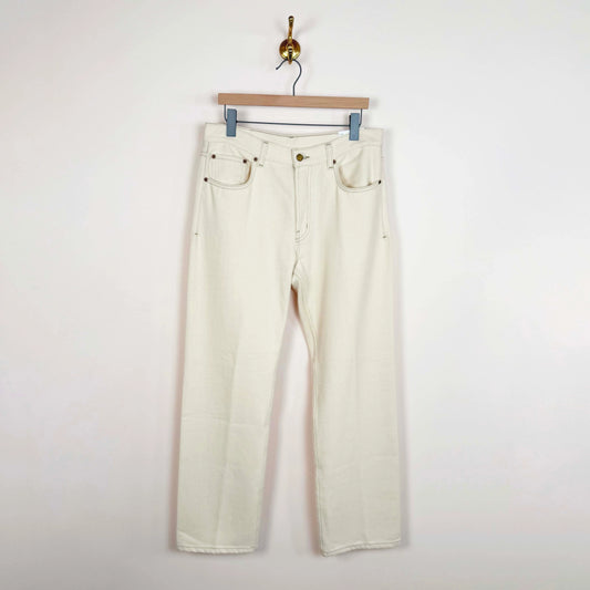Tilda Jean in Alabaster-Denim-B Sides-eugenienewport