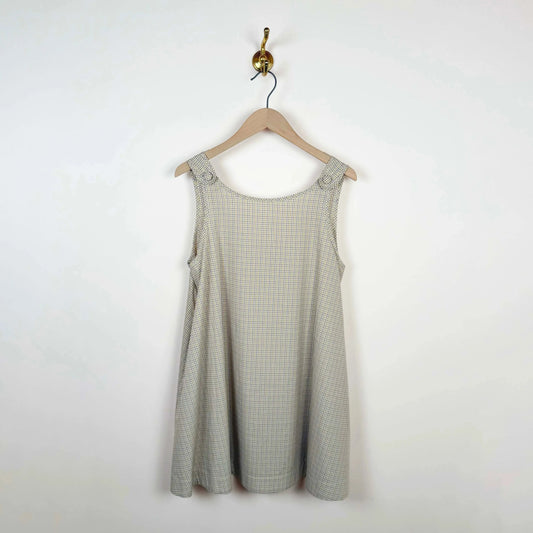 Typewriter Checkered Margot Dress-Dresses-Cawley-eugenienewport