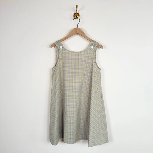 Typewriter Checkered Margot Dress-Dresses-Cawley-eugenienewport