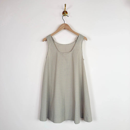 Typewriter Checkered Margot Dress-Dresses-Cawley-eugenienewport