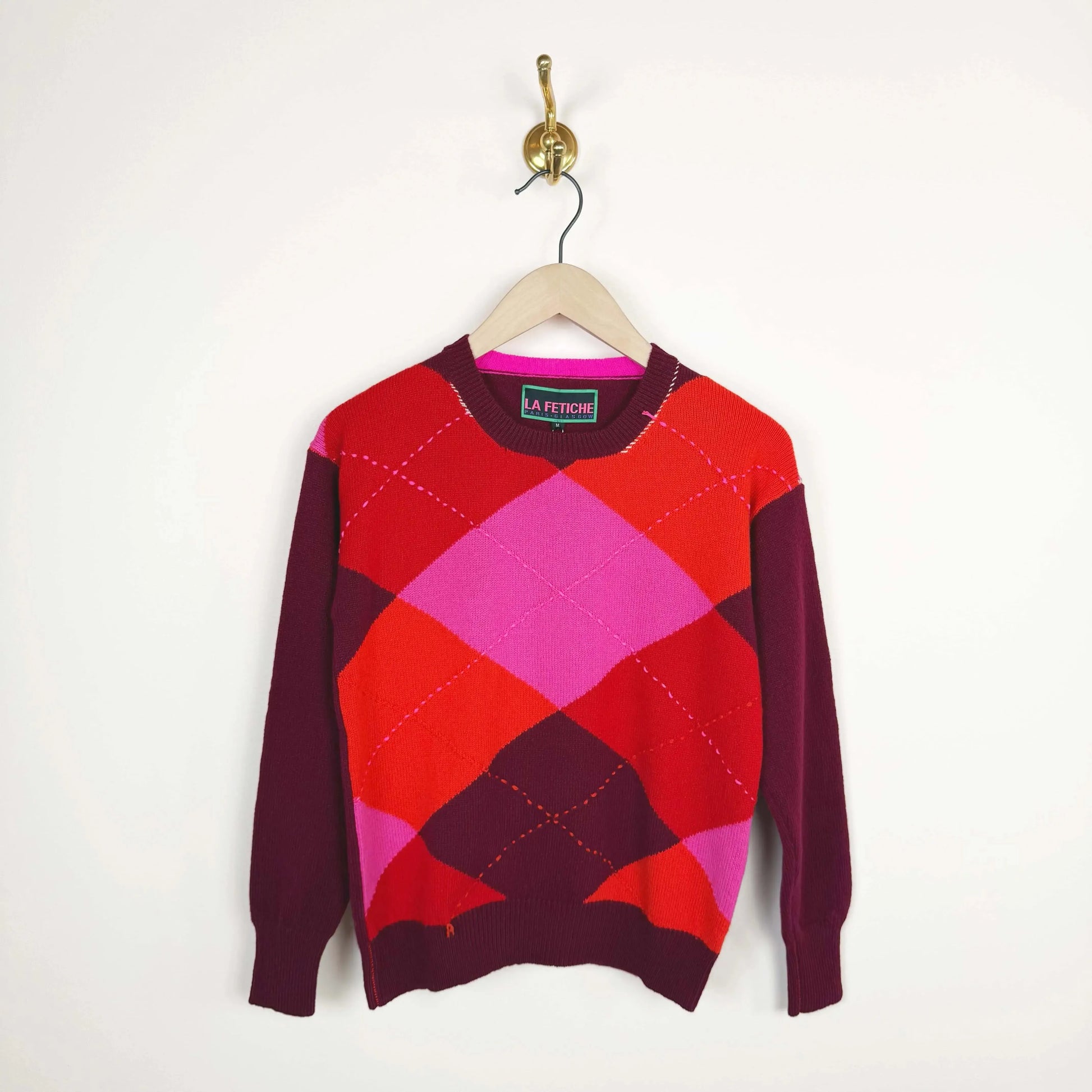 Una in Burgundy/Pink-Sweaters-La Fetiche-eugenienewport