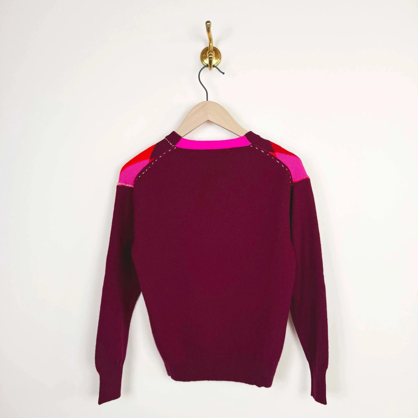 Una in Burgundy/Pink-Sweaters-La Fetiche-eugenienewport