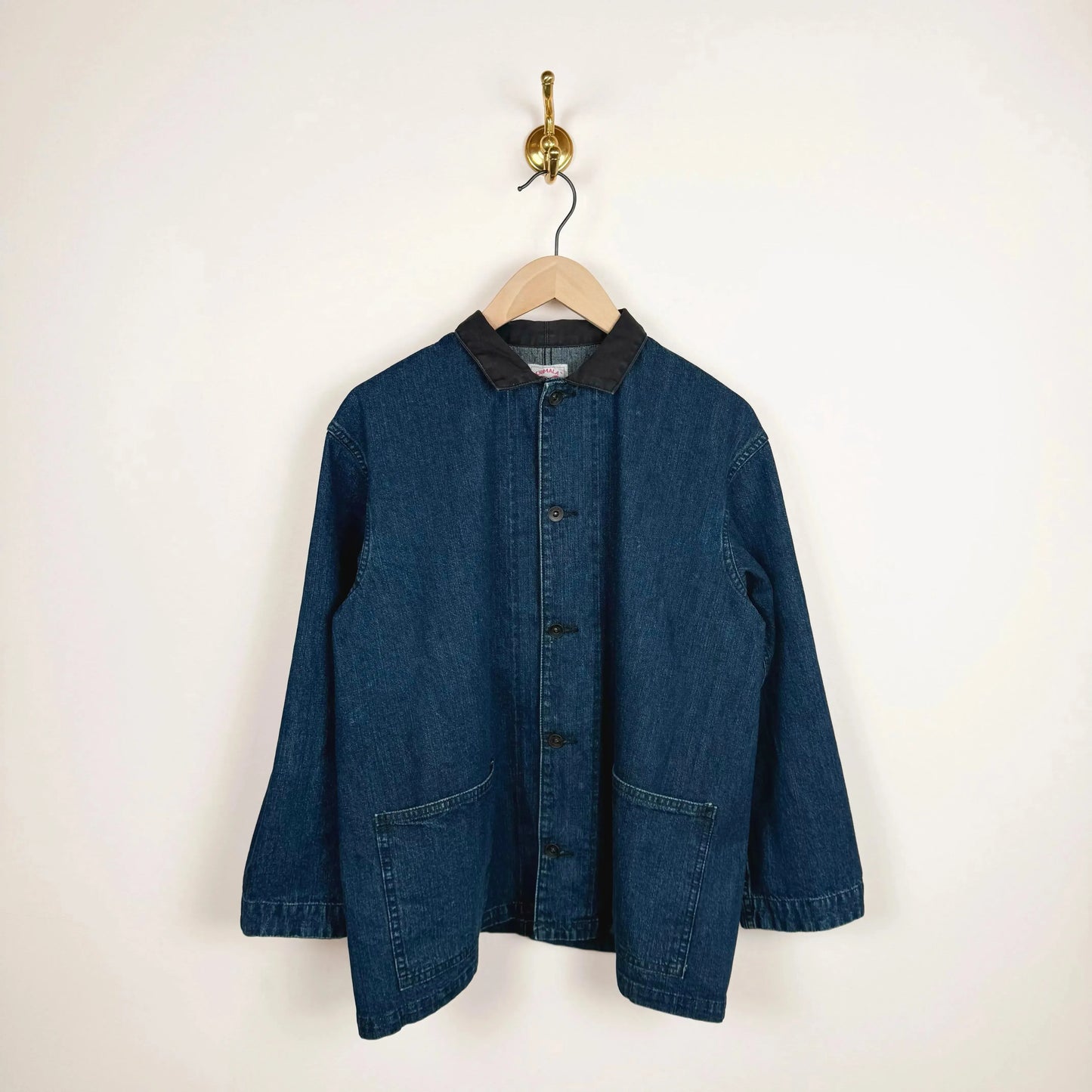 Unisex Amoskeag Selvedge Denim Chore Jacket-Jackets-Chimala-eugenienewport