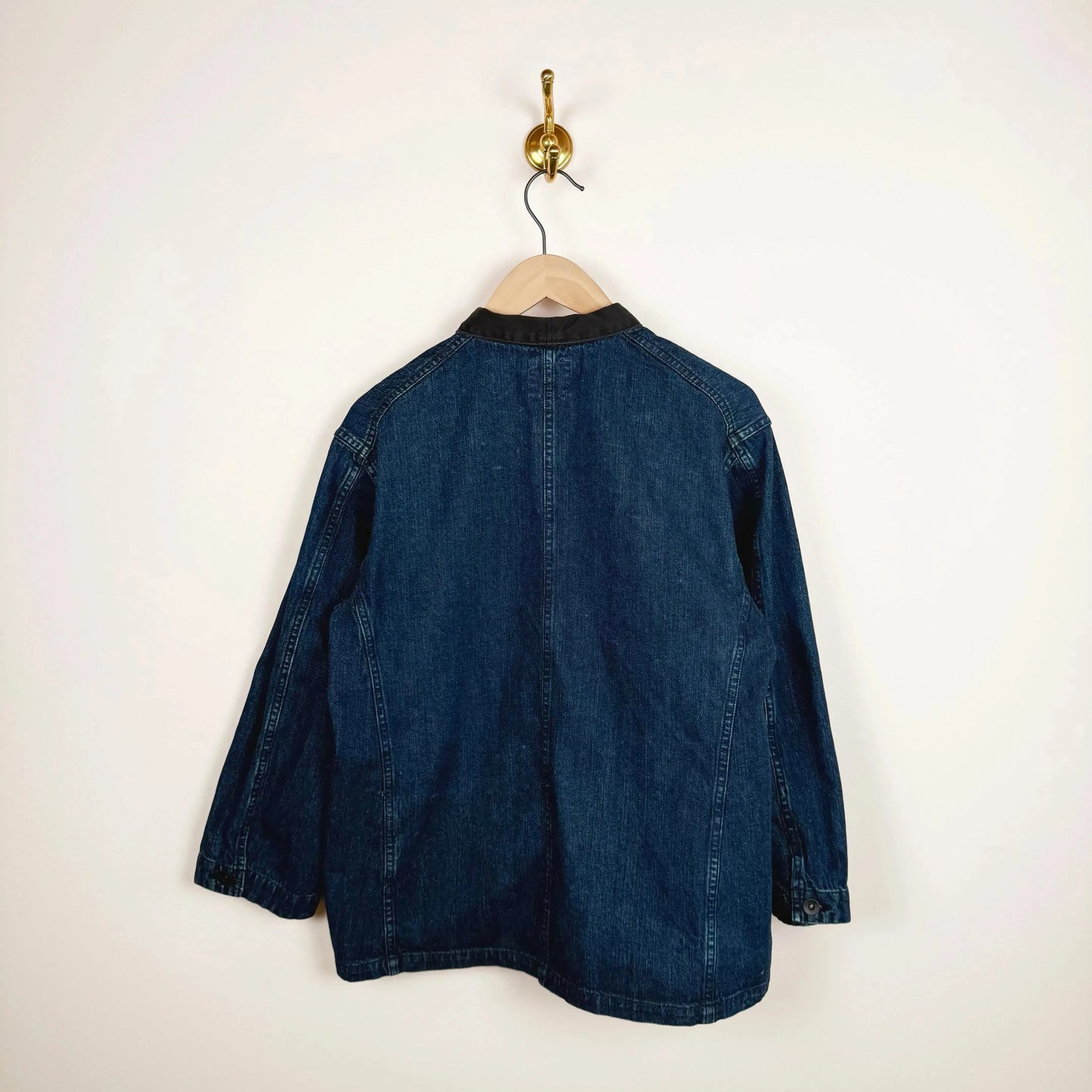 Unisex Amoskeag Selvedge Denim Chore Jacket-Jackets-Chimala-eugenienewport