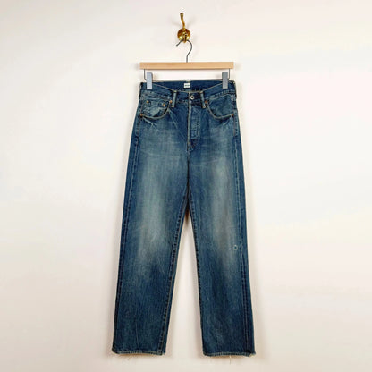 Unisex Denim Straight Cut in Smoky Medium-Denim-Chimala-eugenienewport