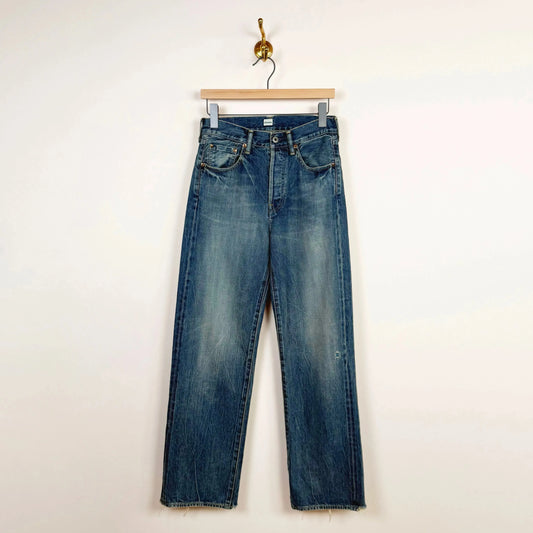 Unisex Denim Straight Cut in Smoky Medium-Denim-Chimala-eugenienewport
