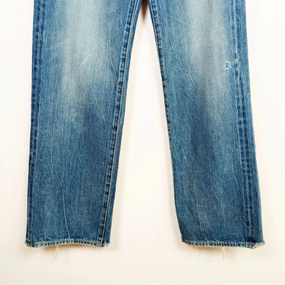 Unisex Denim Straight Cut in Smoky Medium-Denim-Chimala-eugenienewport
