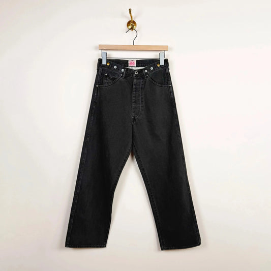 Unisex Rope Dyed Pants in Charcoal-Denim-Chimala-eugenienewport