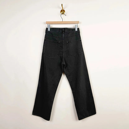 Unisex Rope Dyed Pants in Charcoal-Denim-Chimala-eugenienewport
