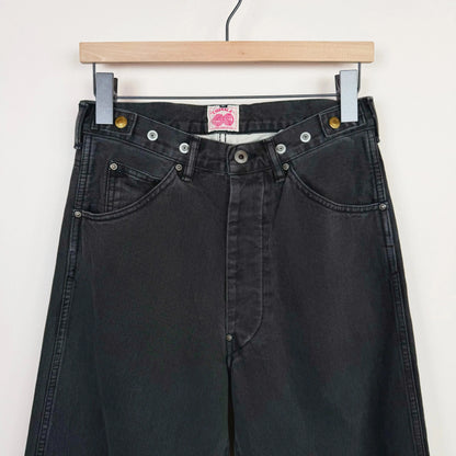 Unisex Rope Dyed Pants in Charcoal-Denim-Chimala-eugenienewport