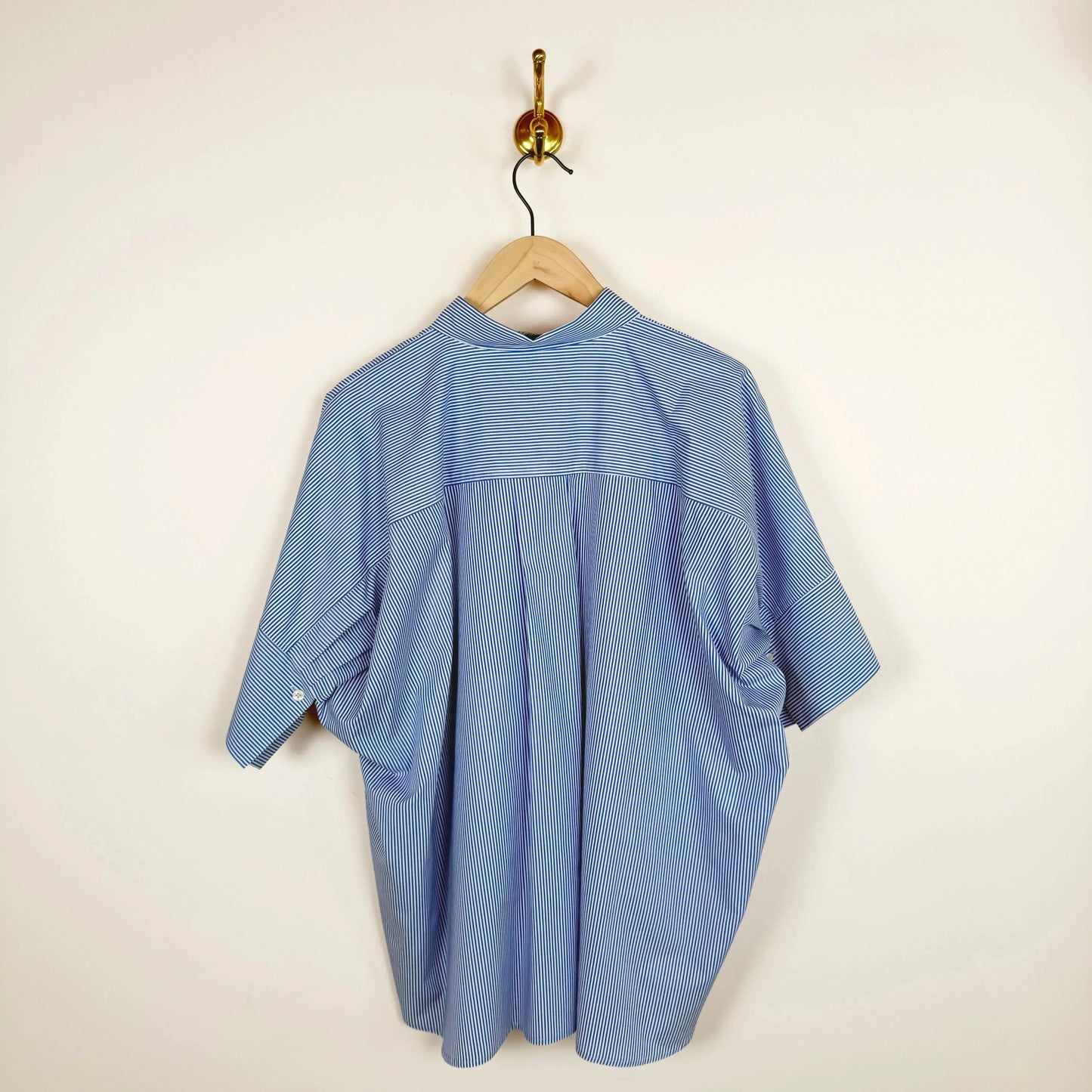 Vesper Top in Classic Shirting Stripe-Tops-Aquarius Cocktail-eugenienewport