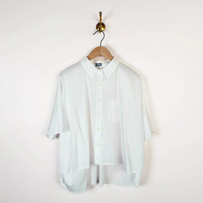 Vesper Top in White Summer-Tops-Aquarius Cocktail-eugenienewport