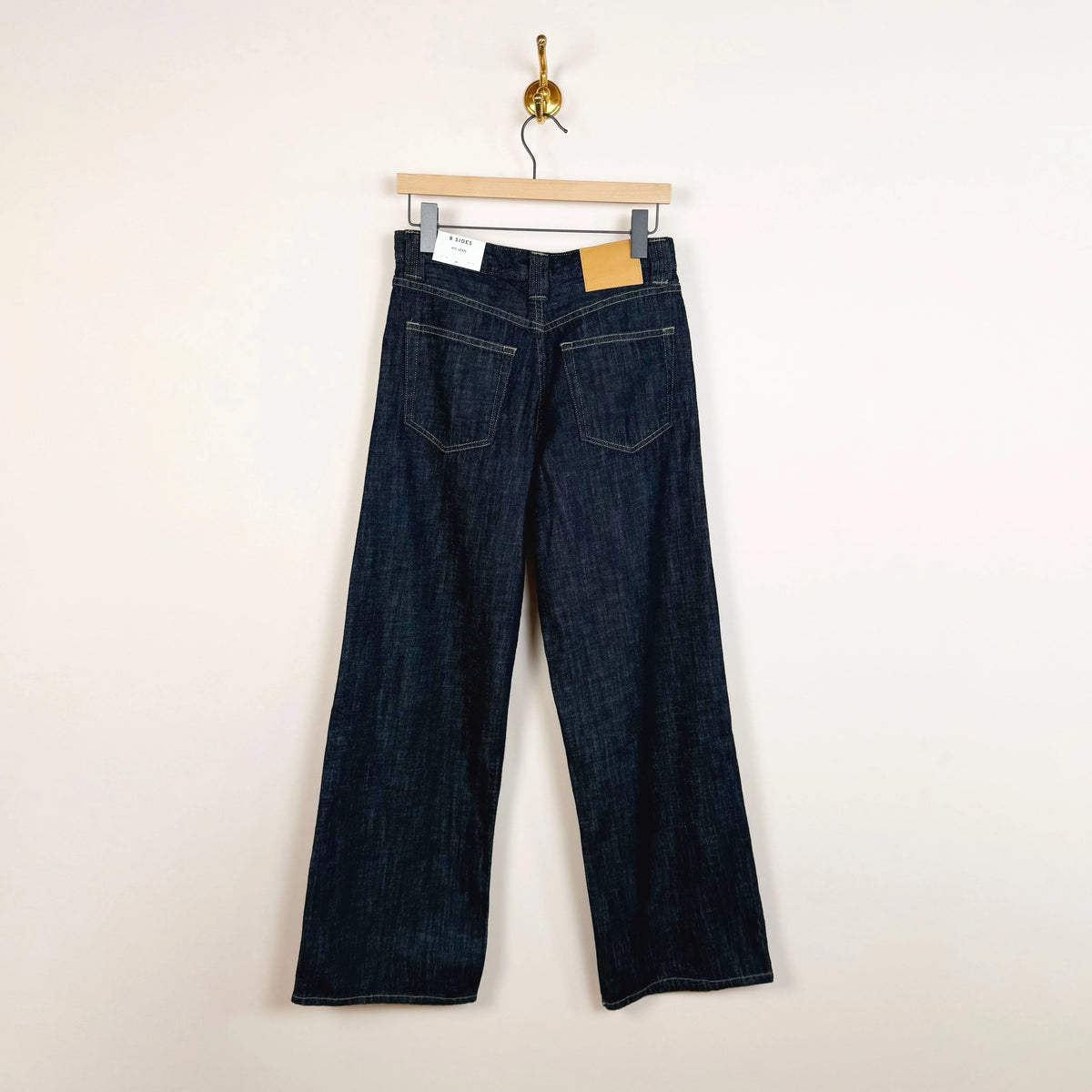 Vic Jean in Rinse Indigo-Pants-B Sides-eugenienewport