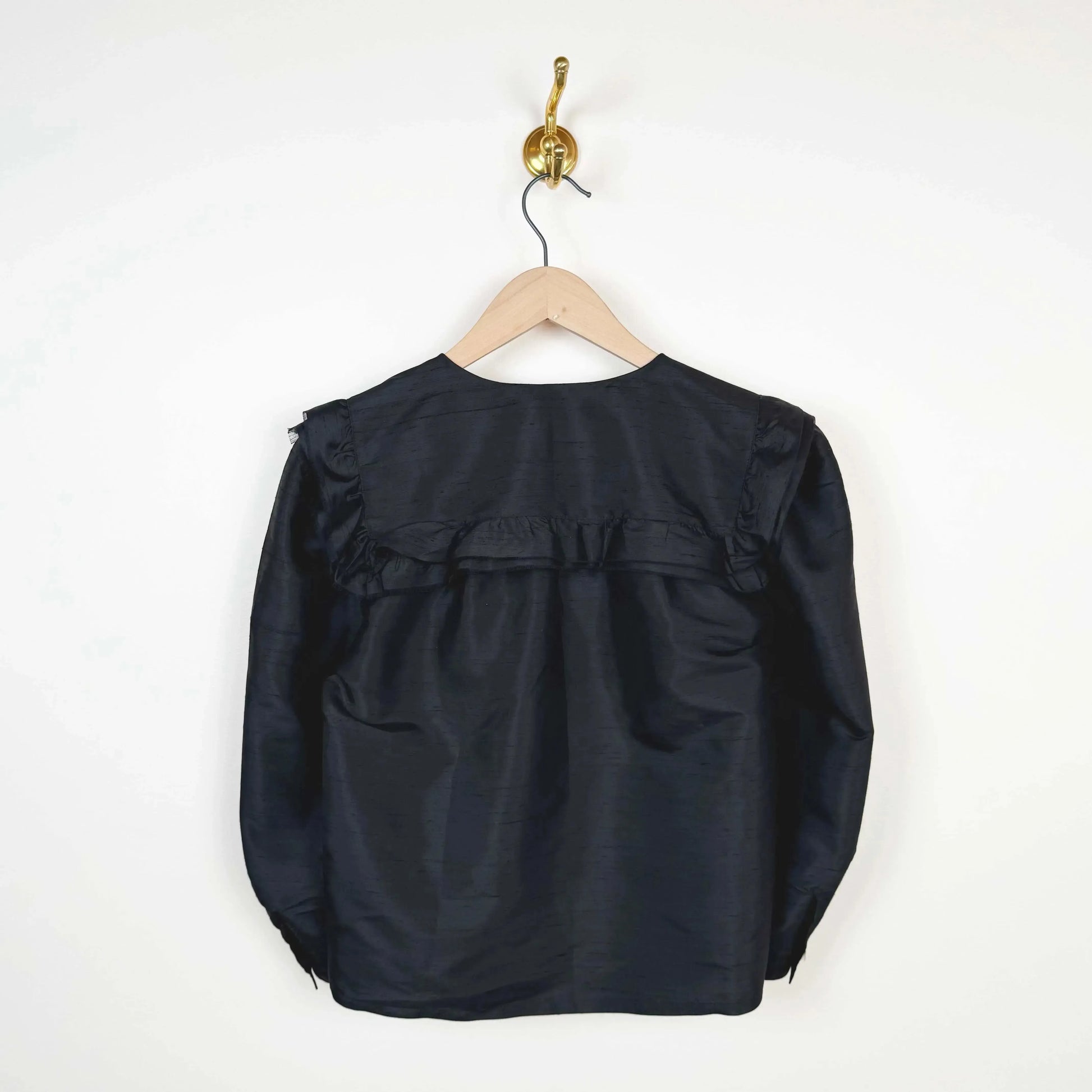 Vienna Blouse in Black-Tops-Chelsea Mak-eugenienewport