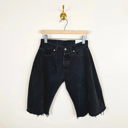 Vintage Lasso Shorts in Vintage Black-Denim-B Sides-eugenienewport