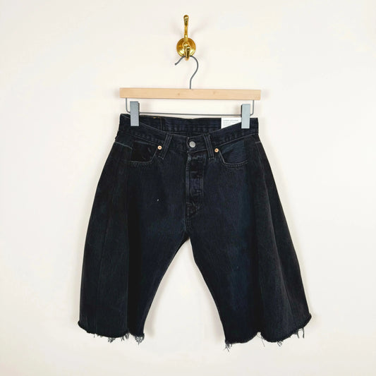 Vintage Lasso Shorts in Vintage Black-Denim-B Sides-eugenienewport