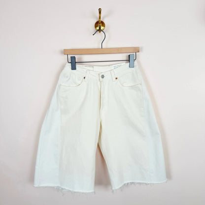 Vintage Lasso Shorts in Vintage White-Denim-B Sides-eugenienewport