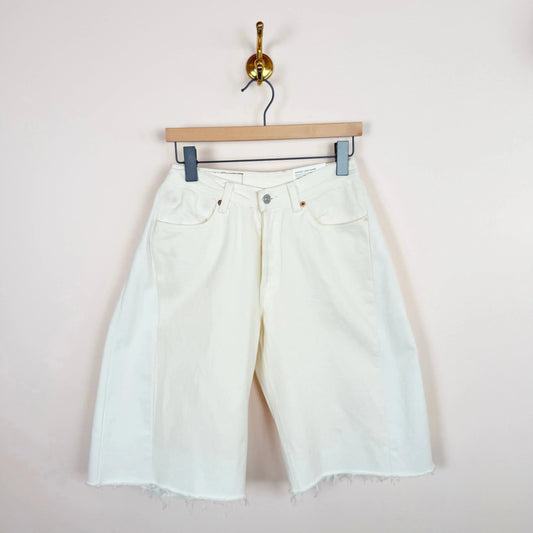 Vintage Lasso Shorts in Vintage White-Denim-B Sides-eugenienewport