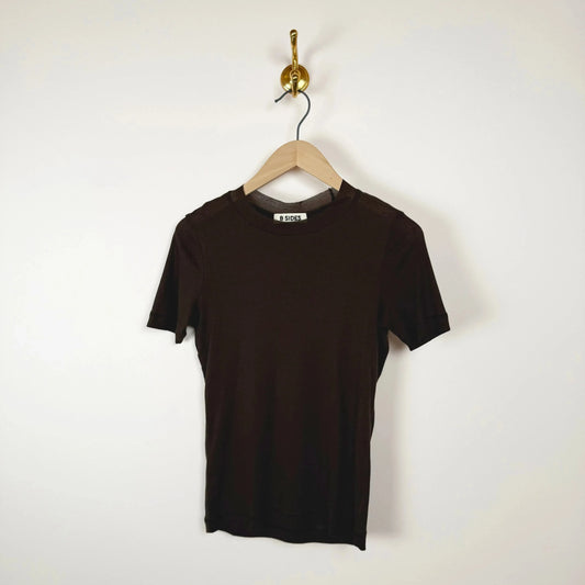 Vivien Tee in Olive Drab-T-Shirt-B Sides-eugenienewport
