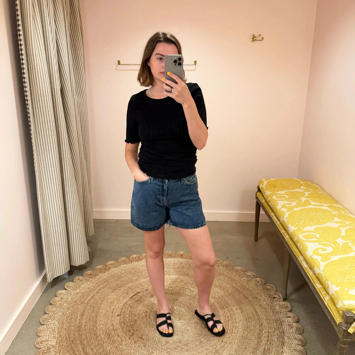 Willie Shorts in Slouchy Blue-Shorts-Skall-eugenienewport