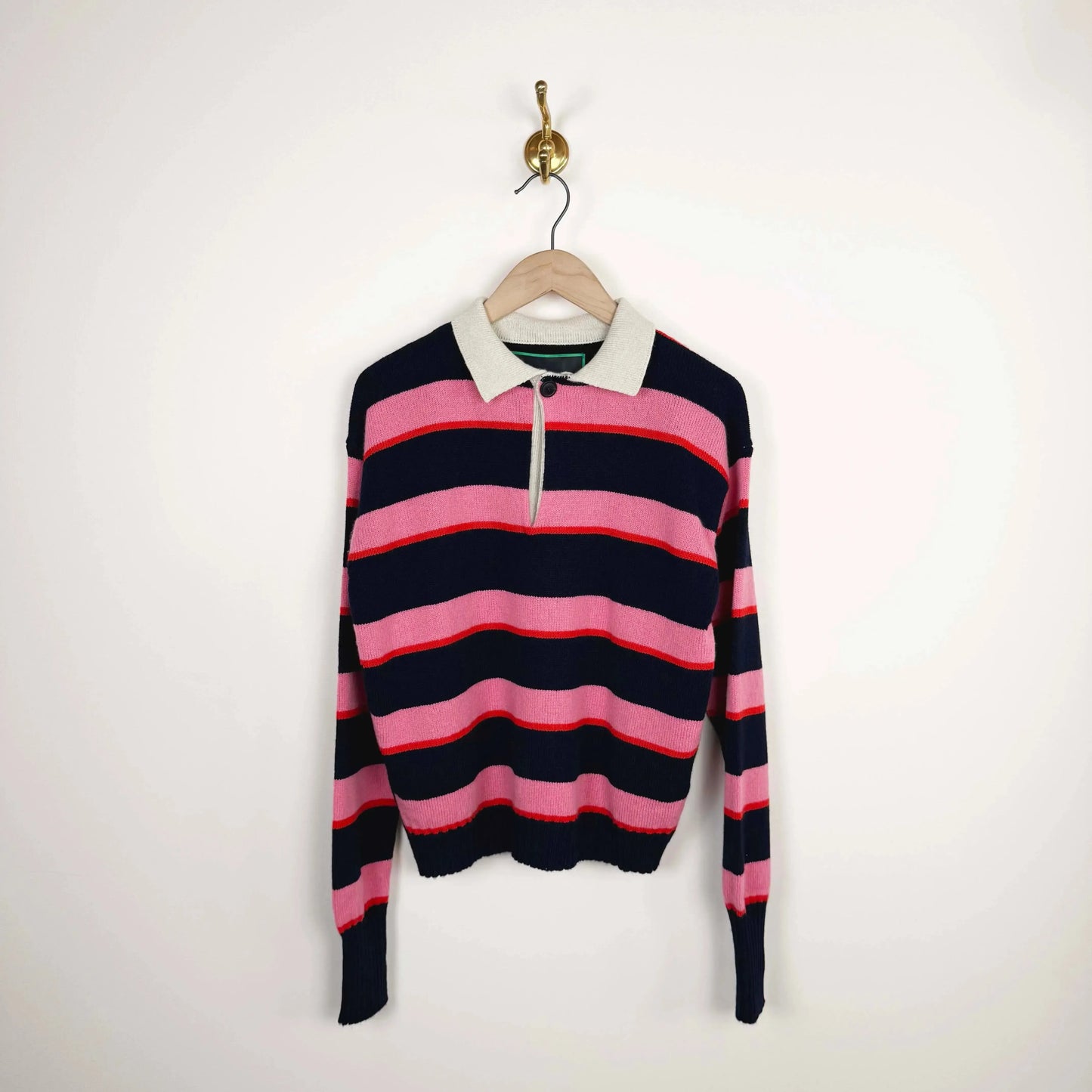 Winifred in Navy/Pink-Sweaters-La Fetiche-eugenienewport