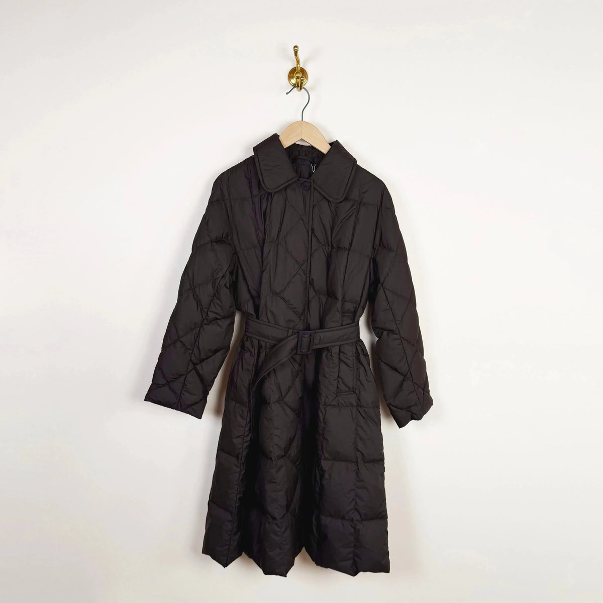 Winter Coat in Micro Brown-Coats-Ienki Ienki-eugenienewport