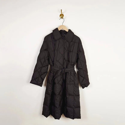 Winter Coat in Micro Brown-Coats-Ienki Ienki-eugenienewport