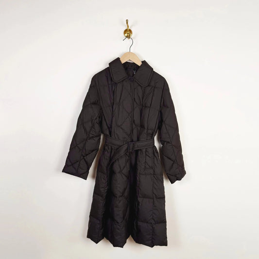 Winter Coat in Micro Brown-Coats-Ienki Ienki-eugenienewport