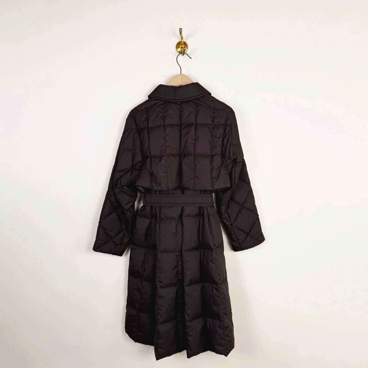 Winter Coat in Micro Brown-Coats-Ienki Ienki-eugenienewport