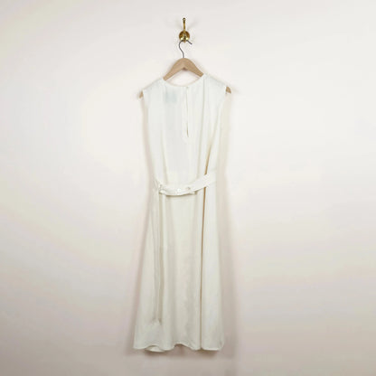 Wold Dress in Chalk Soft Linen-Dresses-Studio Nicholson-eugenienewport