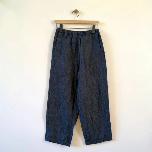 Worker Pant Lijian in Denim-Pant-Manuelle Guibal-eugenienewport