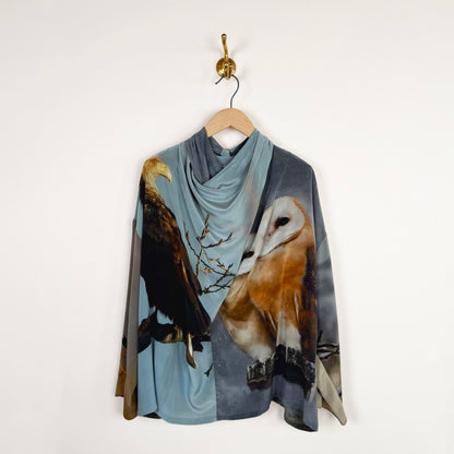 Wrap Top in Print A