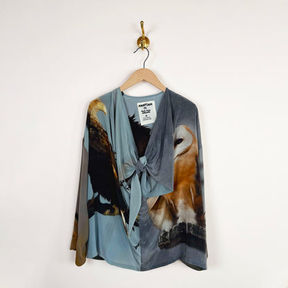 Wrap Top in Print A