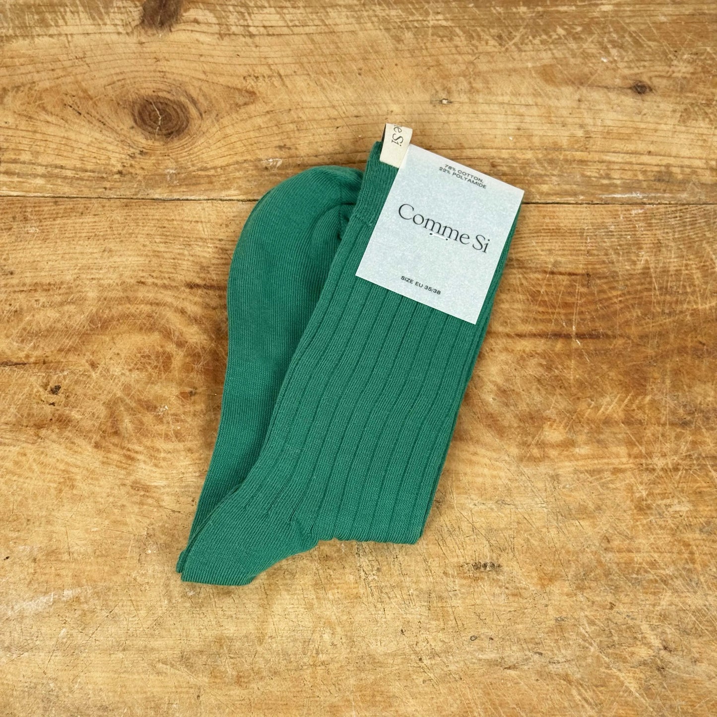 Yves Sock in Basil-Accessories-Comme Si-eugenienewport