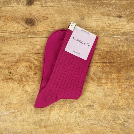 Yves Sock in Berry-Accessories-Comme Si-eugenienewport