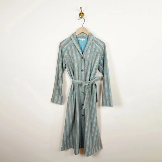 Zanzibar Coat in Wide Stripe-Coats-Rubia & Neel-eugenienewport