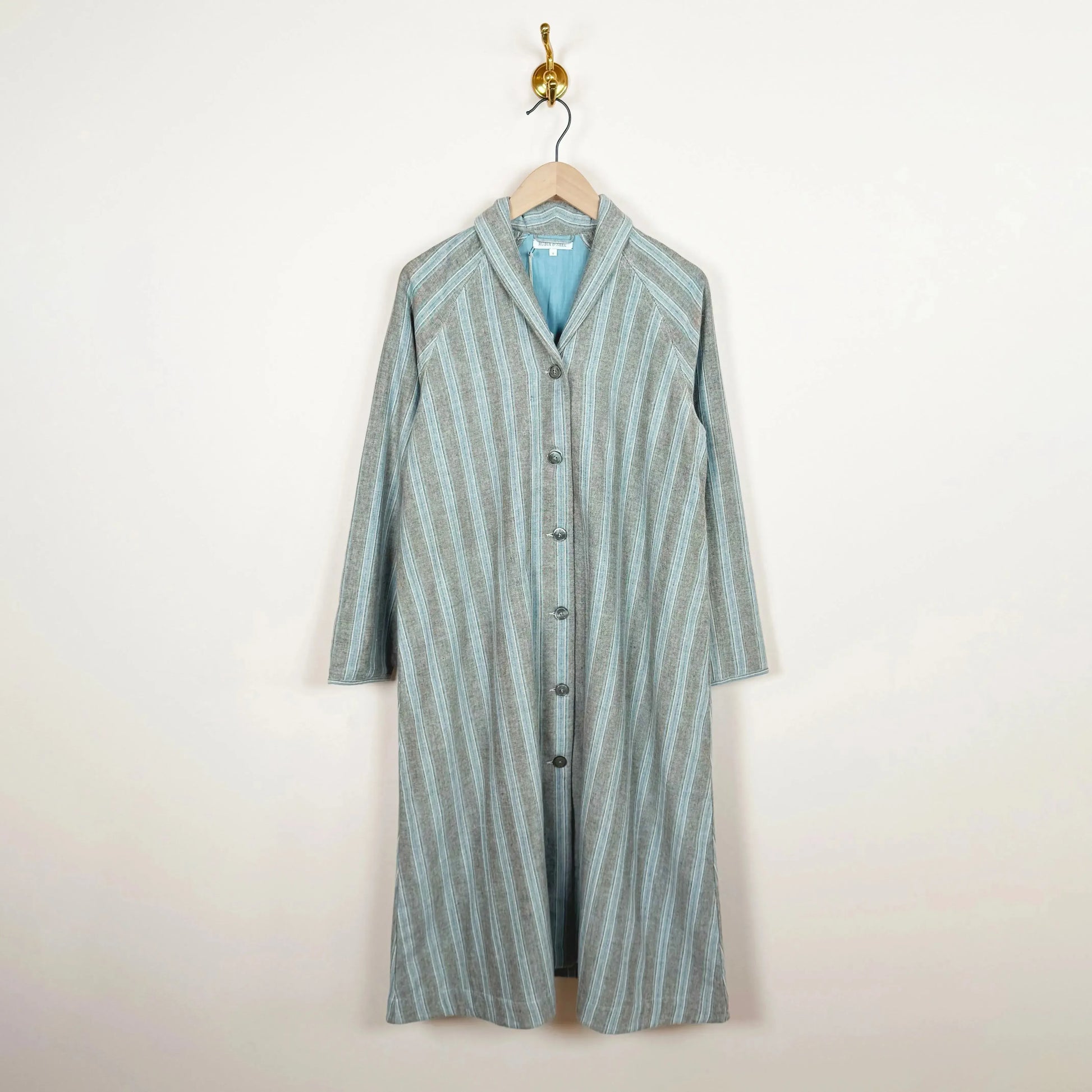 Zanzibar Coat in Wide Stripe-Coats-Rubia & Neel-eugenienewport
